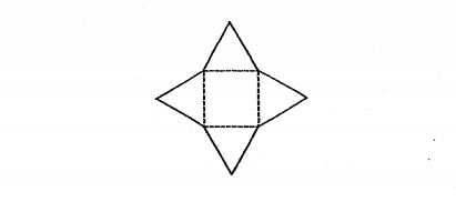 Question Image of Which of the following nets can be folded to form a cube?   .